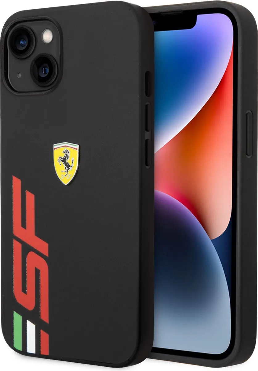 Ferrari Pu Leer iPhone 14 Plus Hoesje