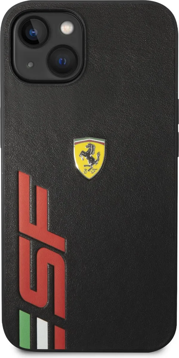 Ferrari Pu Leer iPhone 14 Plus Hoesje - Zwart - MPN 3666339062774