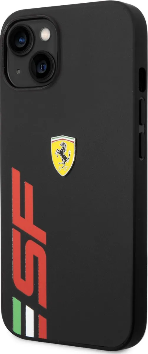 Ferrari Pu Leer iPhone 14 Plus Hoesje - Zwart - MPN 3666339062774