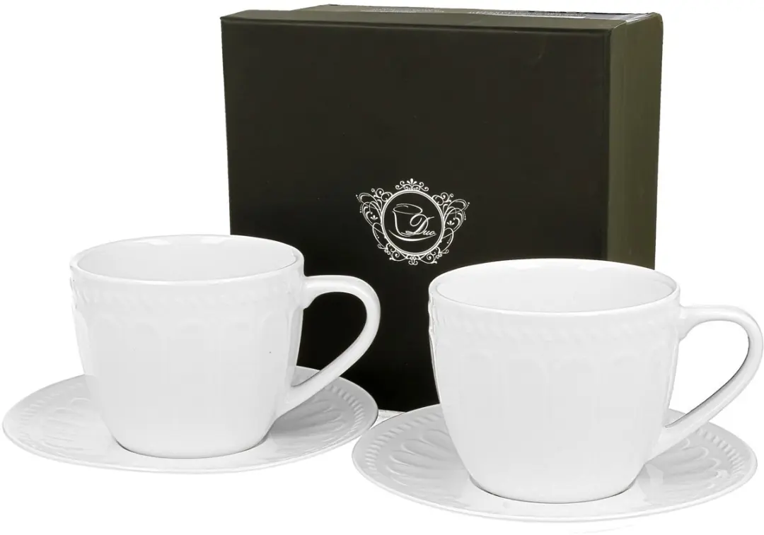 Duo Twilight Kopjes met Schotels (260ml)