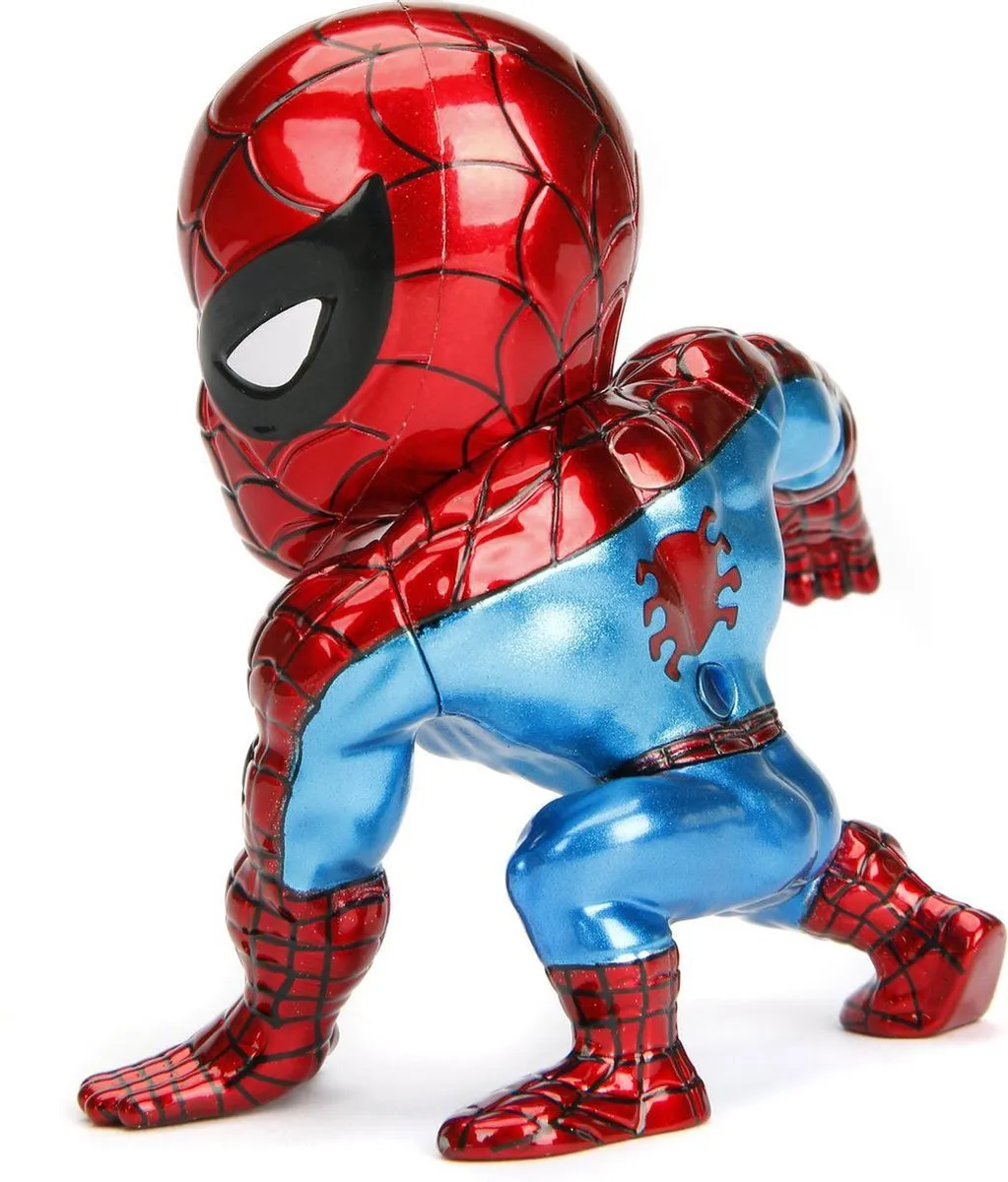 Marvel Classic Spider-Man 1480850 Speelfiguur - 10cm - Rood/Blauw - afbeelding 6 van 6