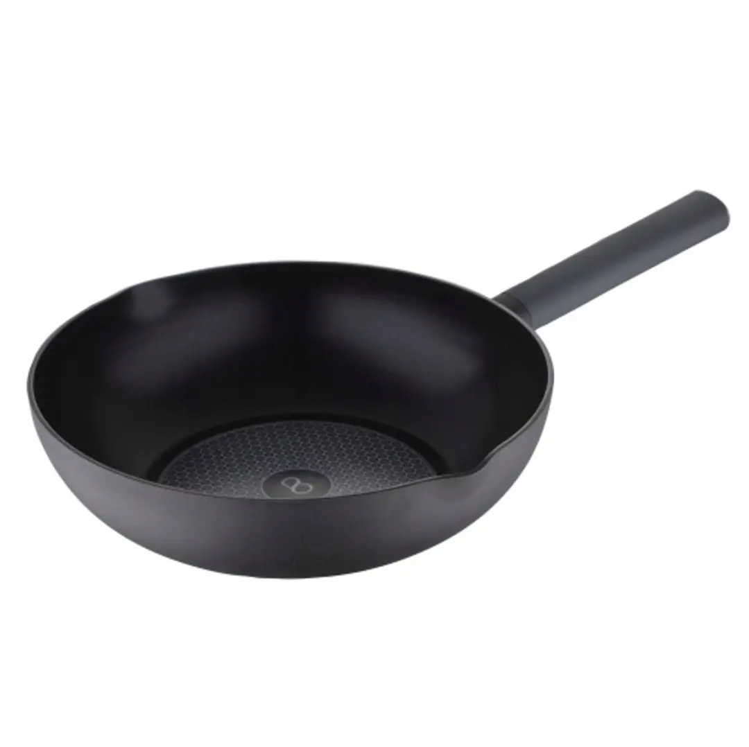 Bergner Wokpan 28 cm Masterpro met QuanTanium anti-aanbaklaag