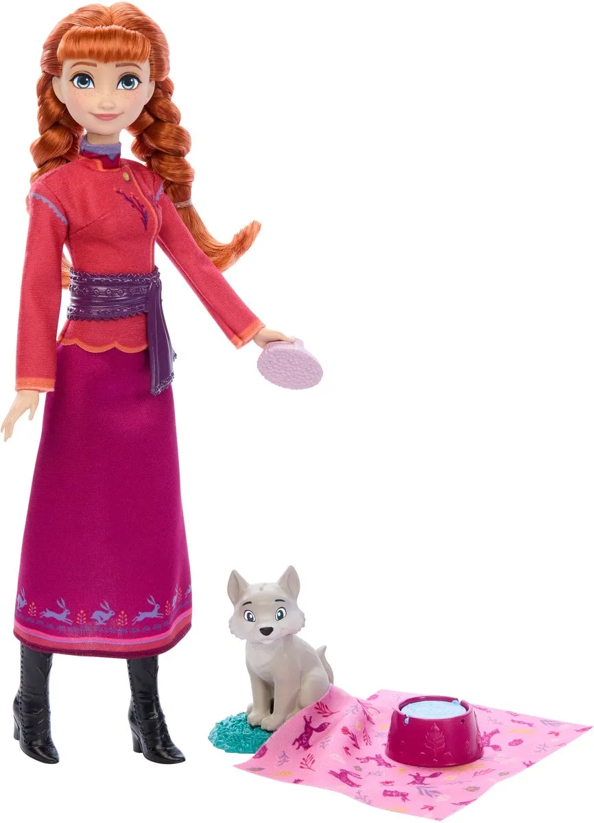Disney Frozen Anna Pop met Wolf Welp