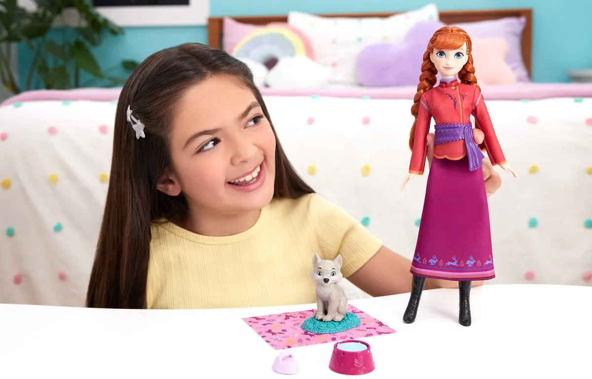 Disney Frozen Anna Pop met Wolf Welp - Multicolor