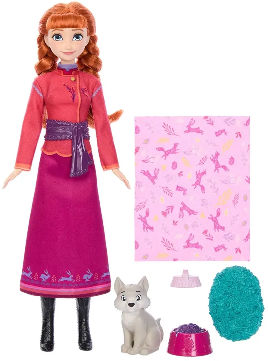 Disney Frozen Anna Pop met Wolf Welp - Multicolor