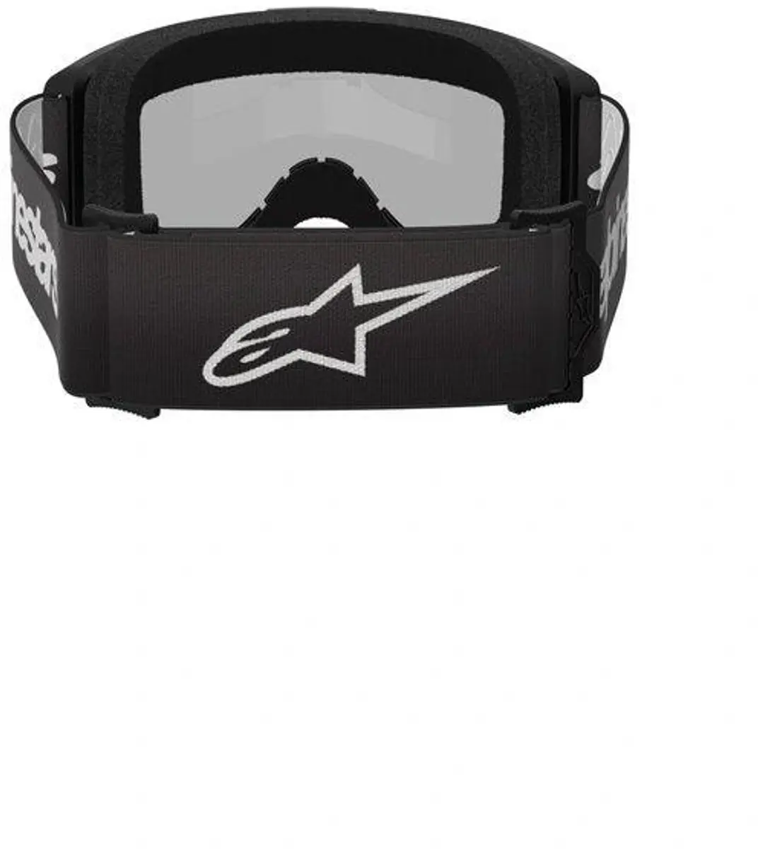 Alpinestars Vision 3 Wordmark Crossbril - Zwart Spiegel Zilver - afbeelding 2 van 3