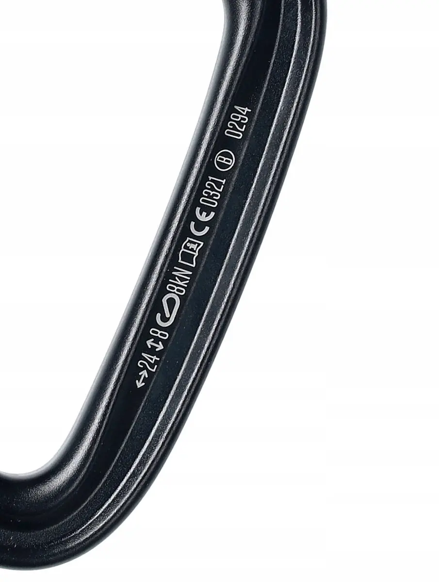Black Diamond LiteForge Screwgate Karabijn - Zwart