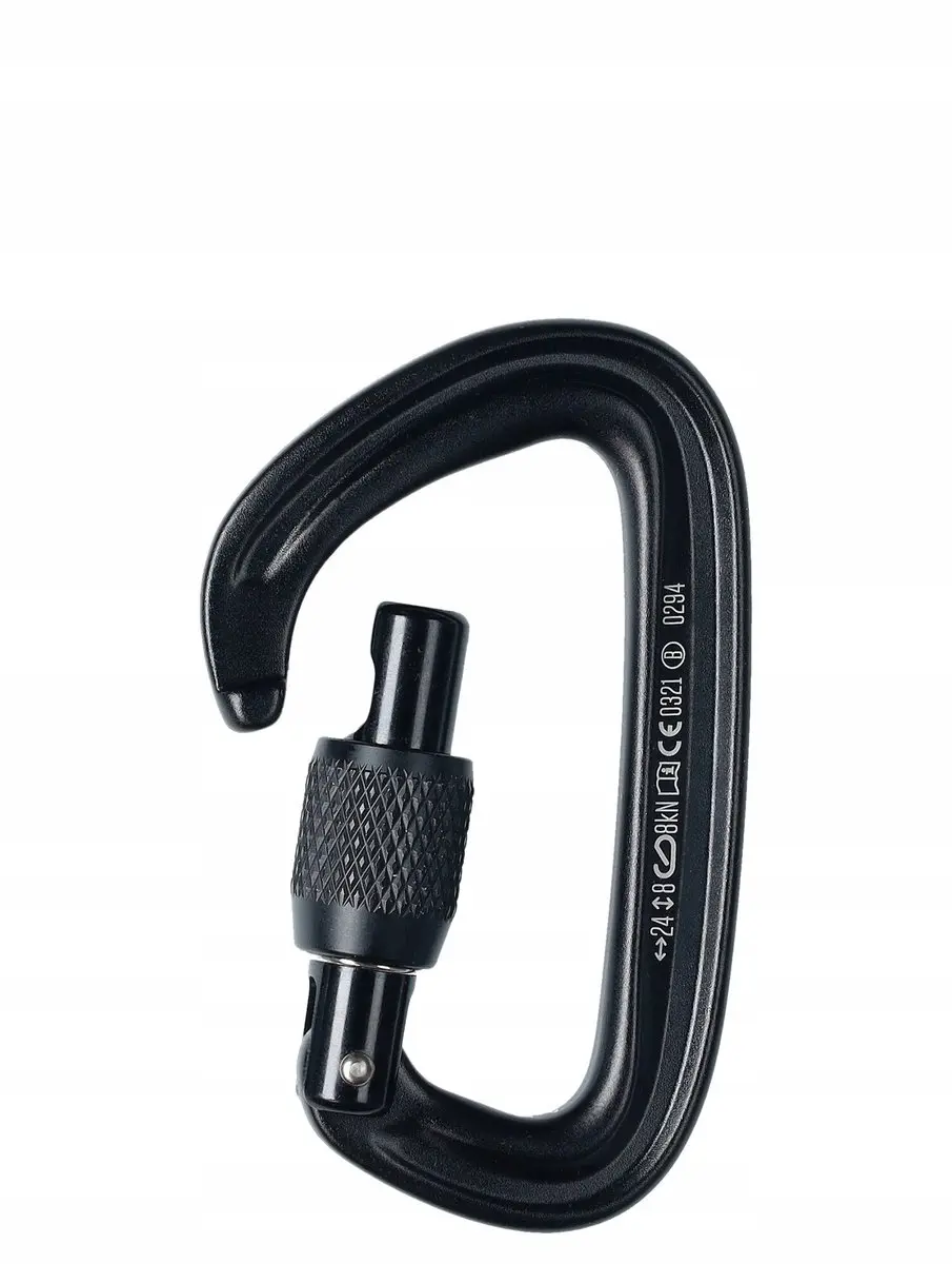 Black Diamond LiteForge Screwgate Karabijn - Zwart