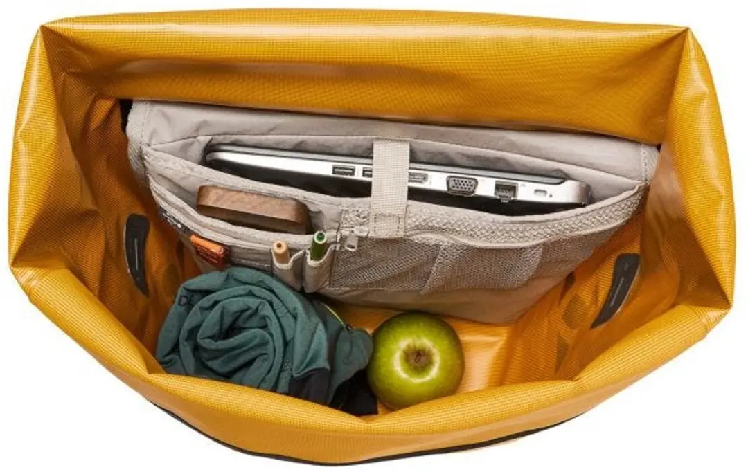 Vaude Proof Back Ul Single Fietstas 24L - Burnt Yellow - afbeelding 6 van 6