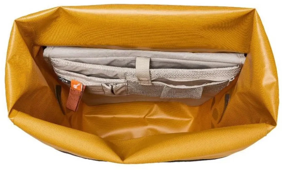 Vaude Proof Back Ul Single Fietstas 24L - Burnt Yellow - afbeelding 4 van 6