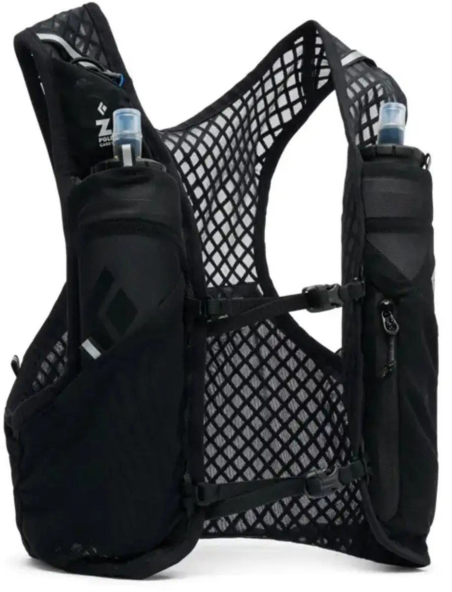 Black Diamond Distance 6 Hydratatievest - 2x500ml - Zwart