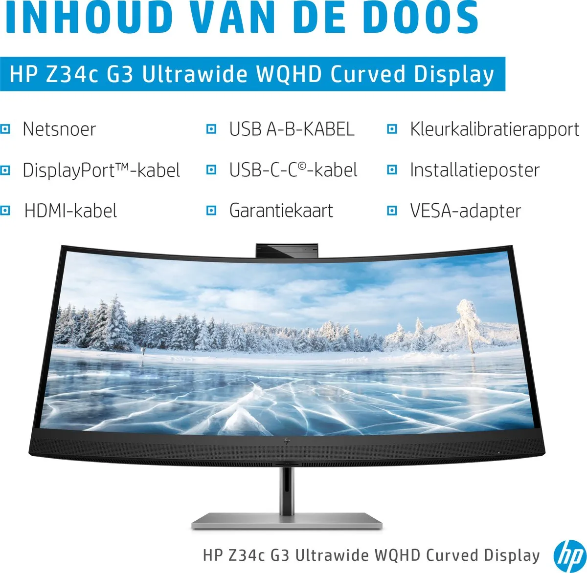 HP Z34c G3 Monitor 34" IPS - 6ms