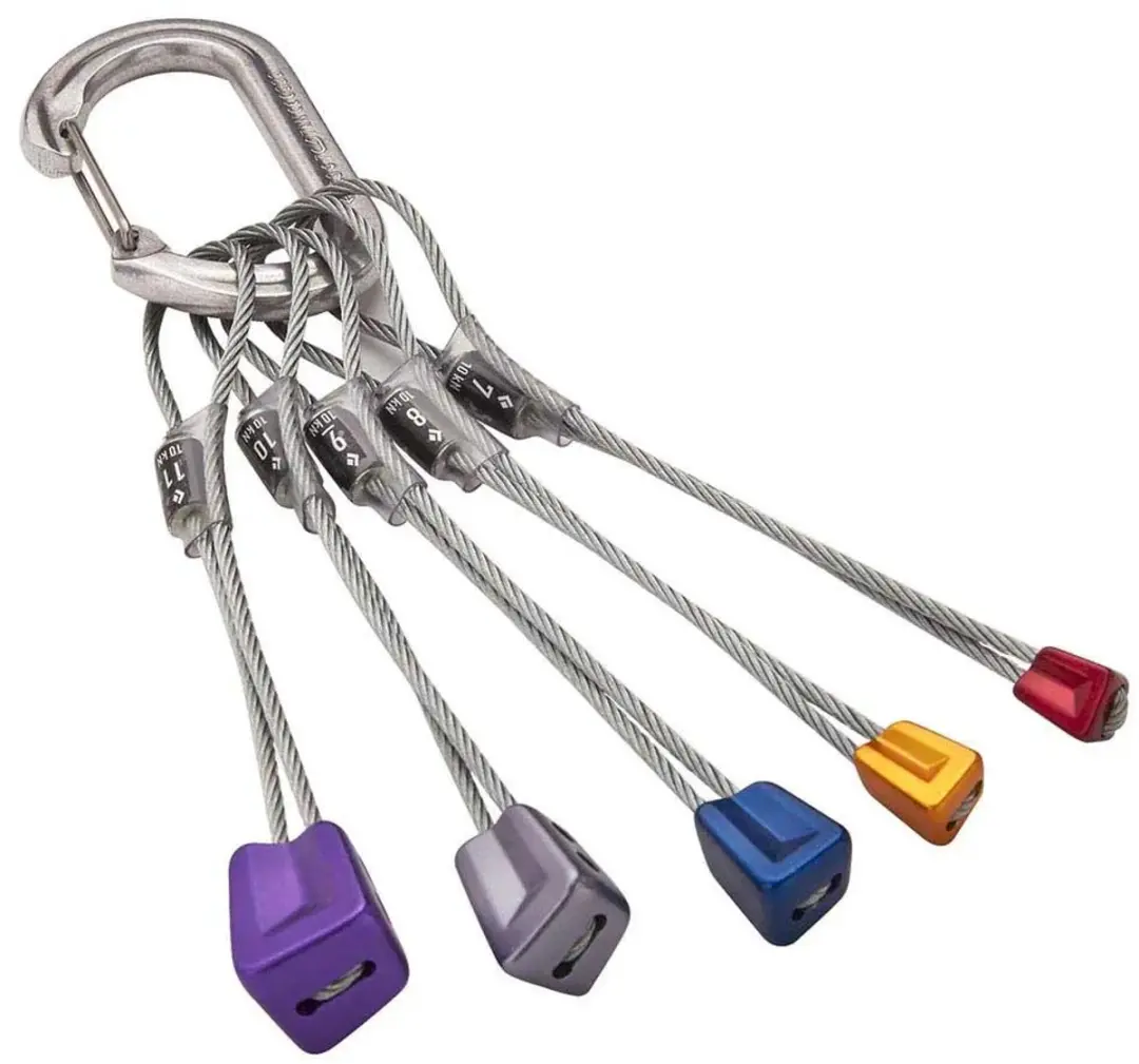 Black Diamond Offset Stopper Set #7-11 - Multicolor