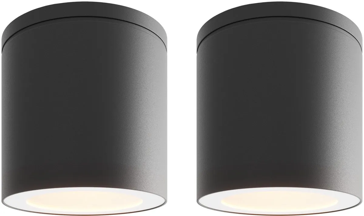 Ledvion 2x LED Opbouwspot 3W 2700K IP54