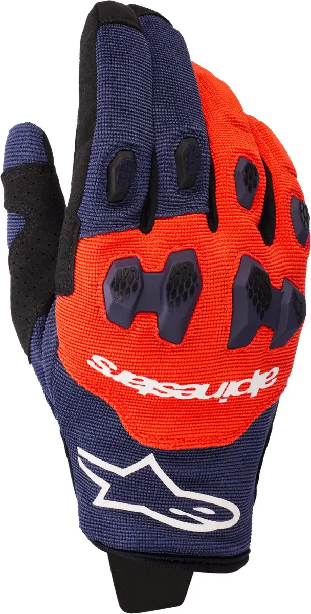 Alpinestars Pro-Dura Motorcross Handschoenen XL - Blauw/Oranje - afbeelding 3 van 3
