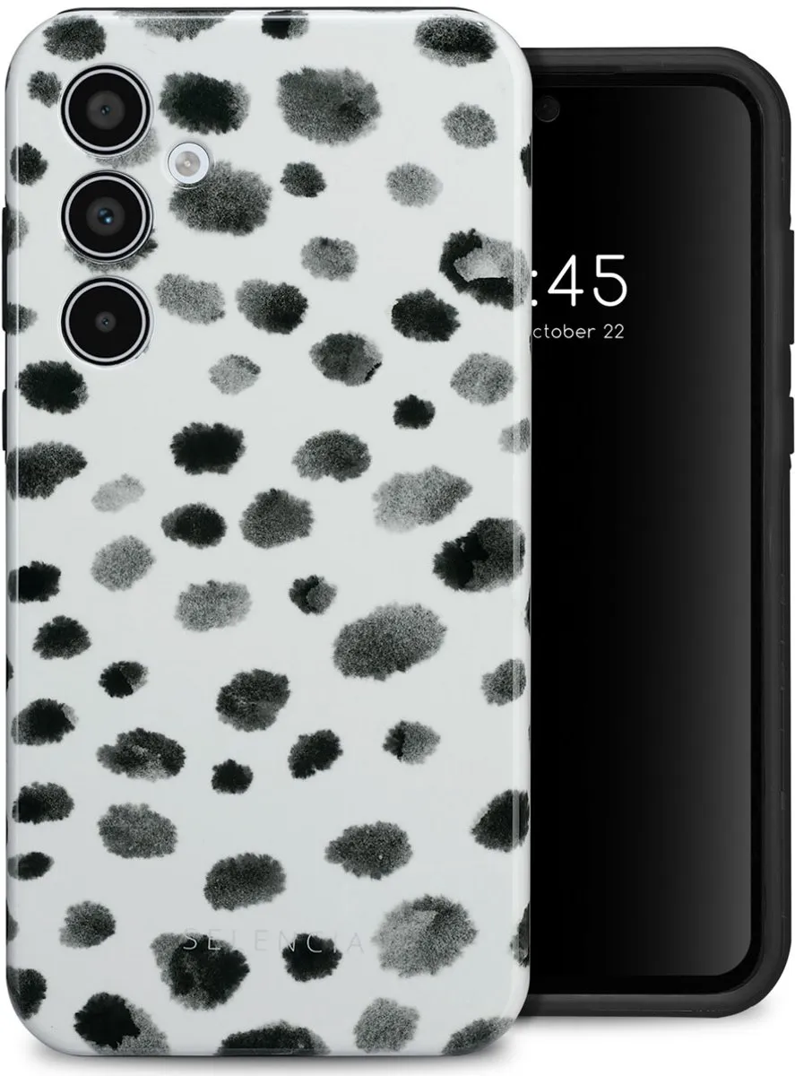 Selencia Hoesje Samsung Galaxy A35 Trendy Leopard