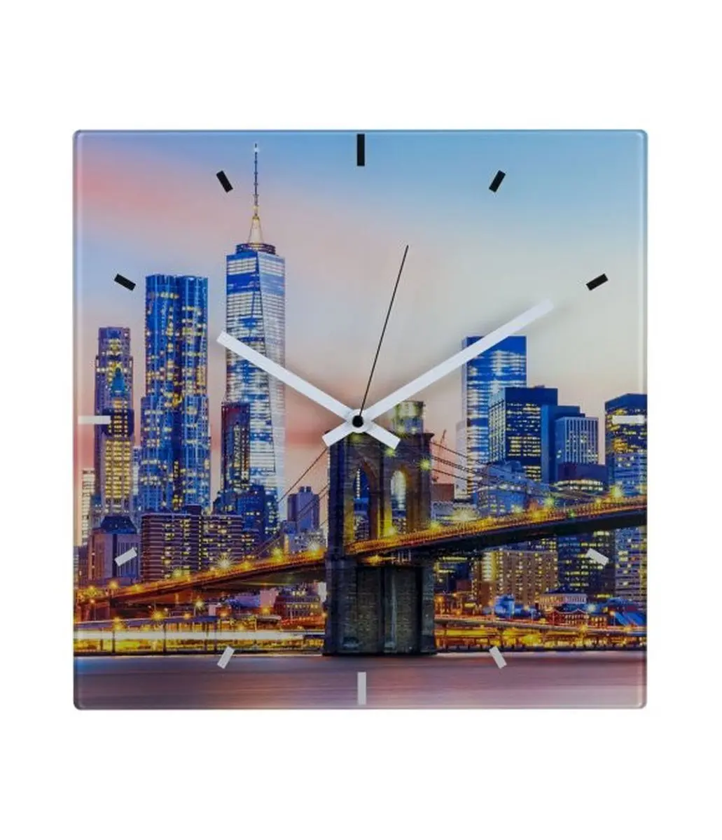 TFA Dostmann New York Wandklok 32cm
