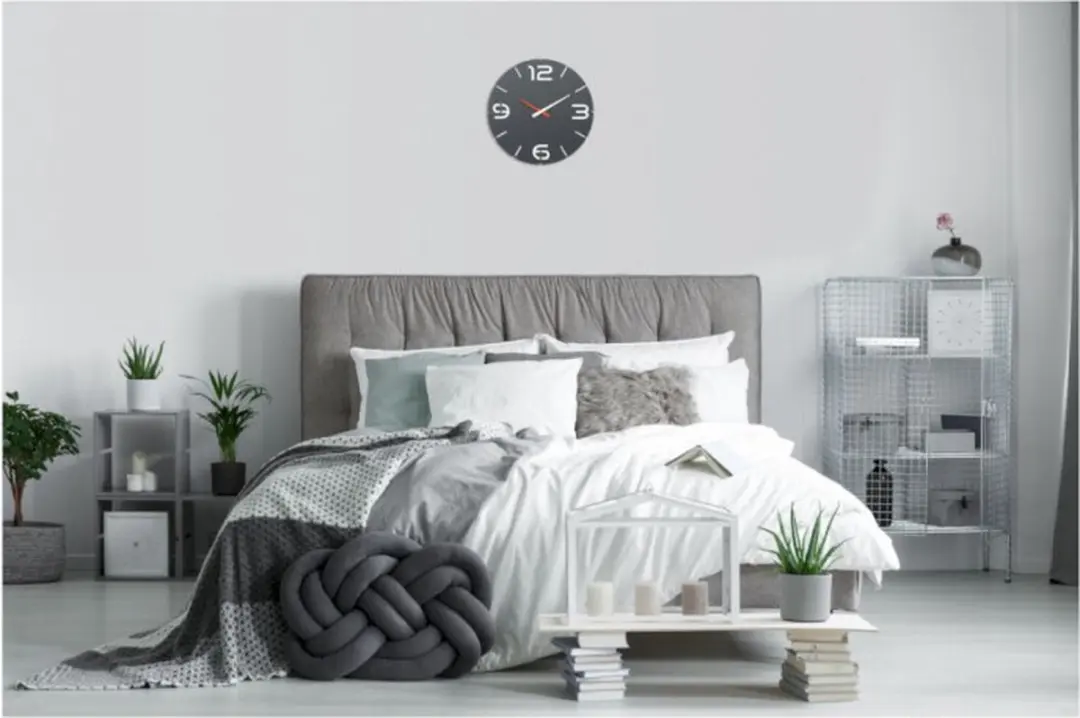 TFA Dostmann Wandklok 60.3536.10 - 35cm Antraciet - afbeelding 5 van 5