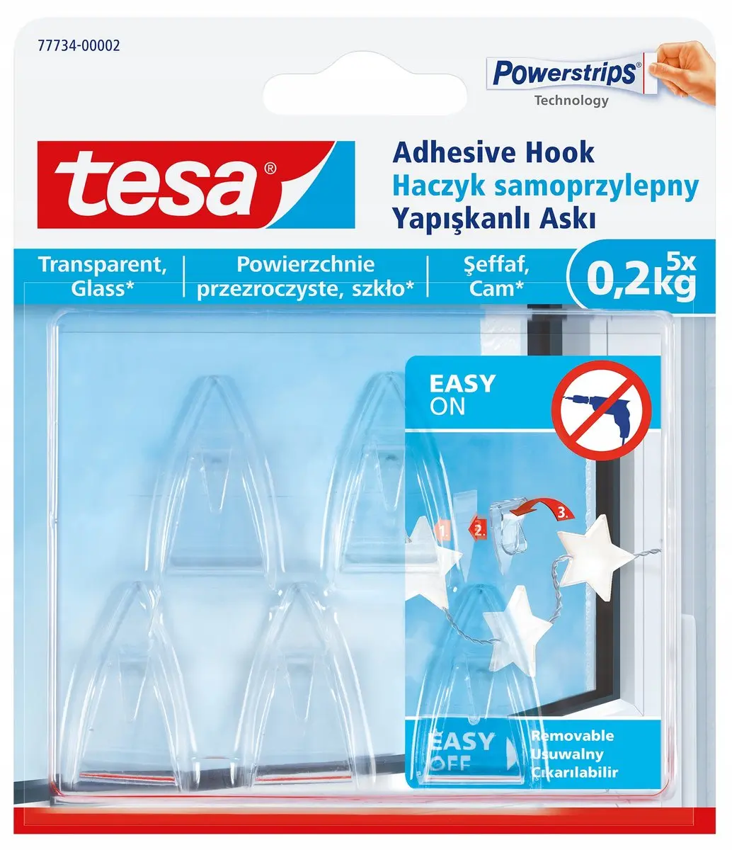 Tesa Powerstrips Decoratieve Haak