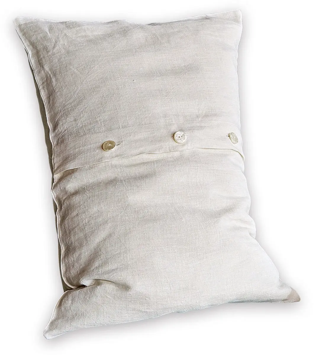Loberon Kussenhoes Kalleur Beige - afbeelding 4 van 6