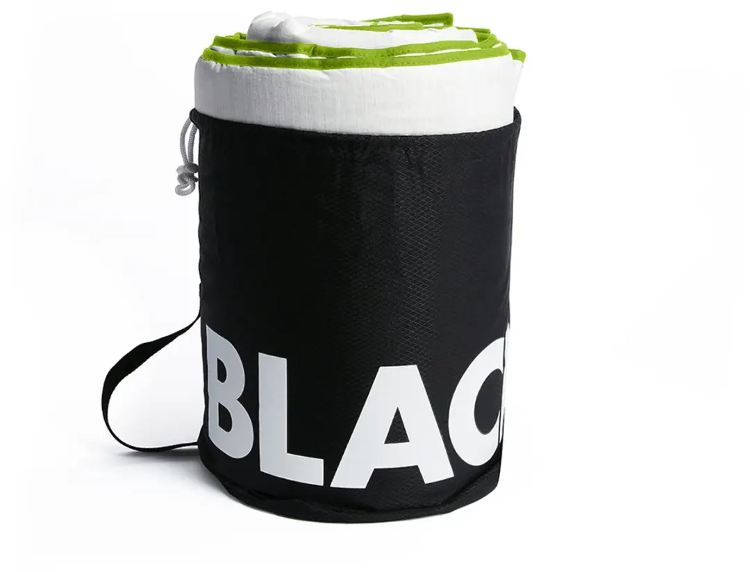 BLACKROLL Recovery Deken 135x200cm - Wit/Groen - afbeelding 5 van 6