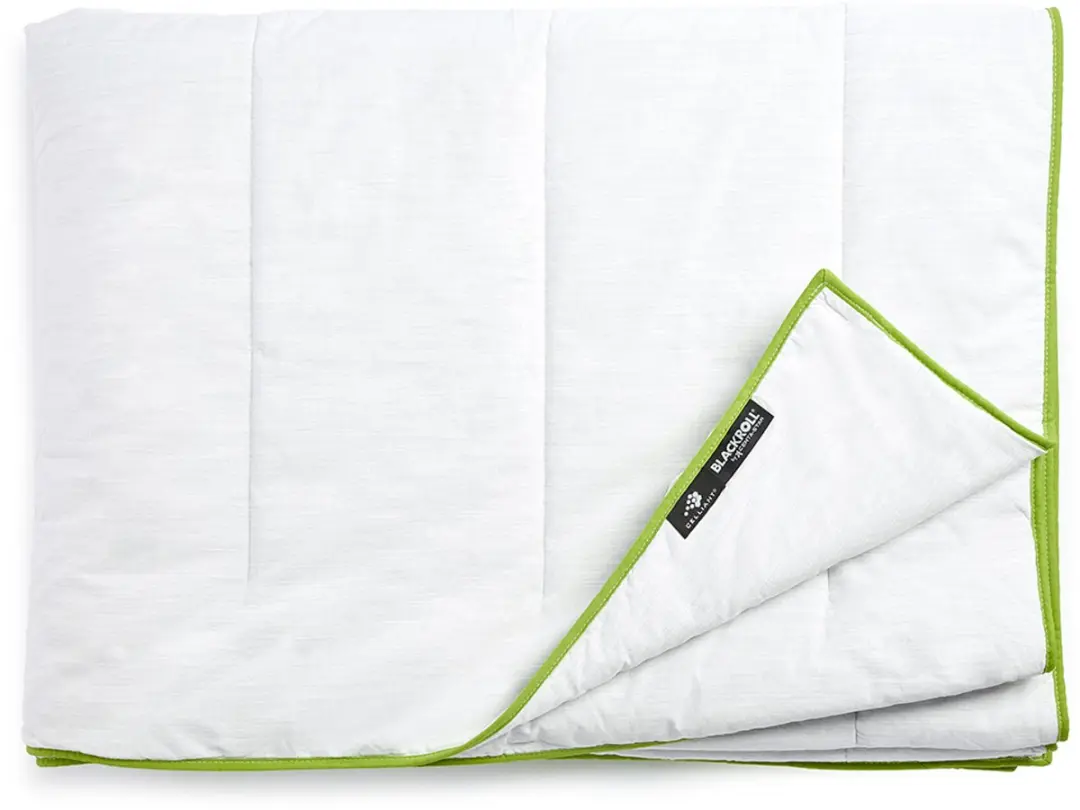 BLACKROLL Recovery Deken 135x200cm - Wit/Groen - afbeelding 2 van 6