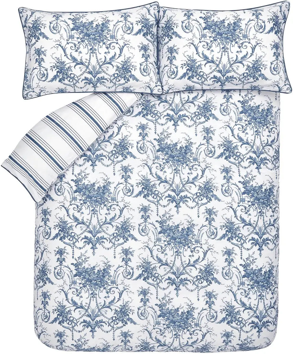 Laura Ashley Tuileries Midnight Dekbedovertrek Tweepersoons 200 x 200cm