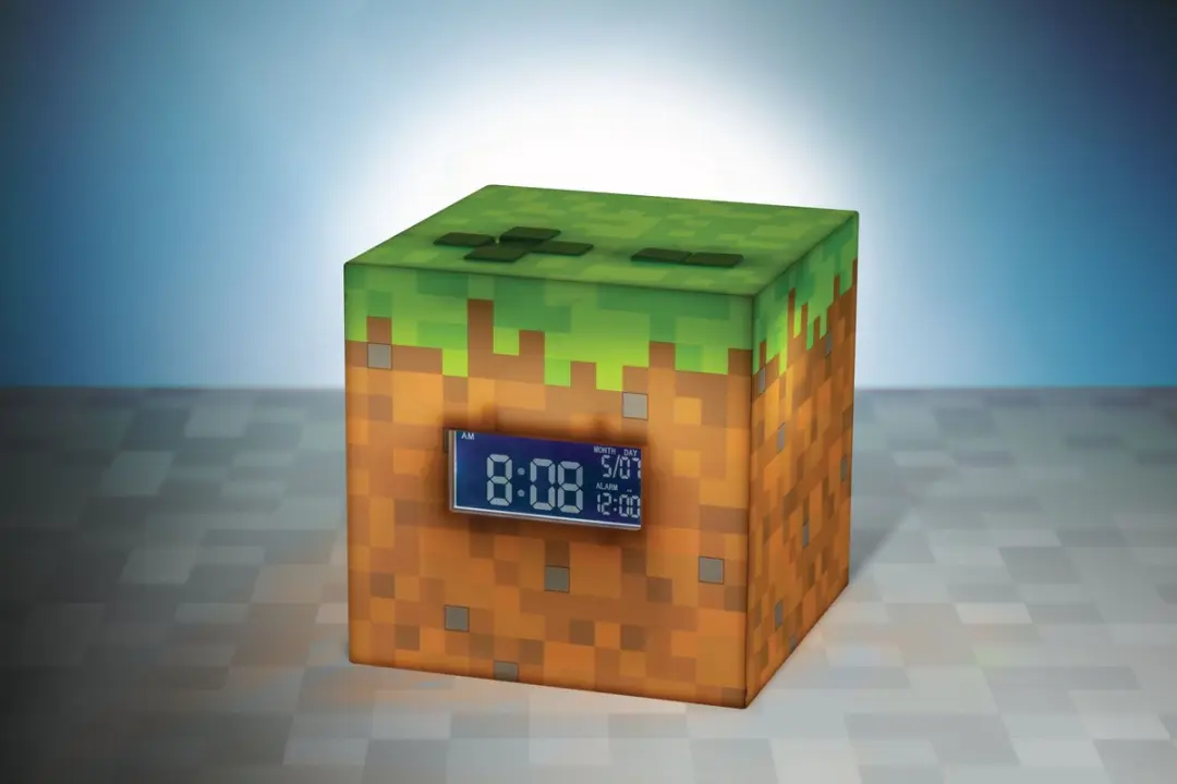 Paladone Minecraft USB Alarmklok - 15,5 cm - Multi