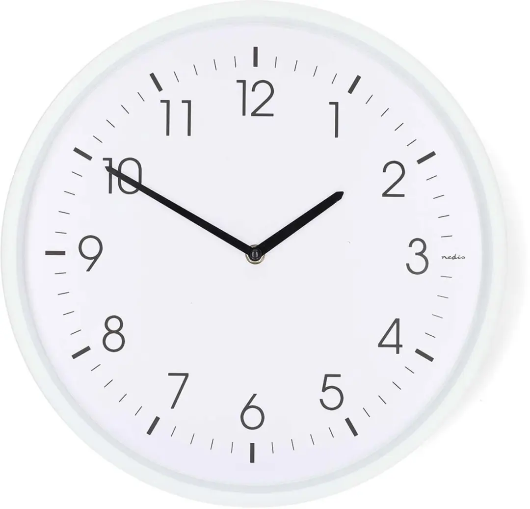 Nedis Wandklok CLWA1426WT