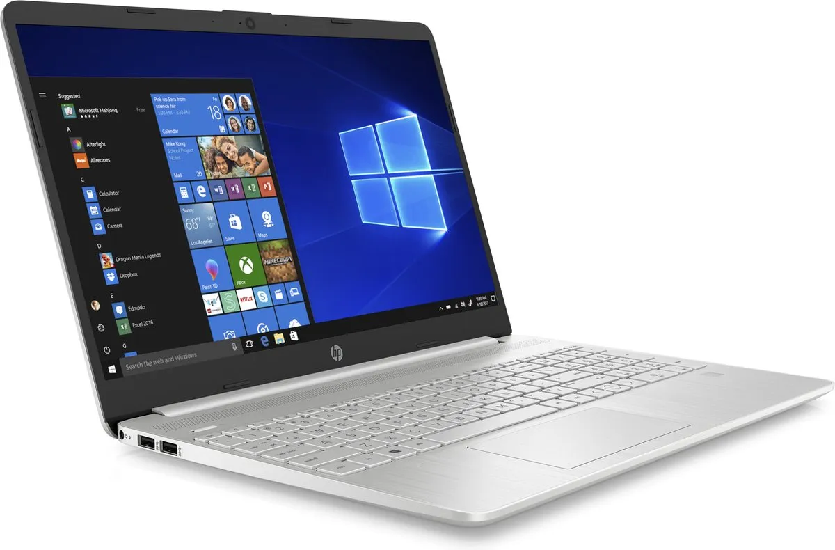 HP 15s-fq2126nd Notebook - i5 11e Gen 8GB 512GB SSD - Zilver