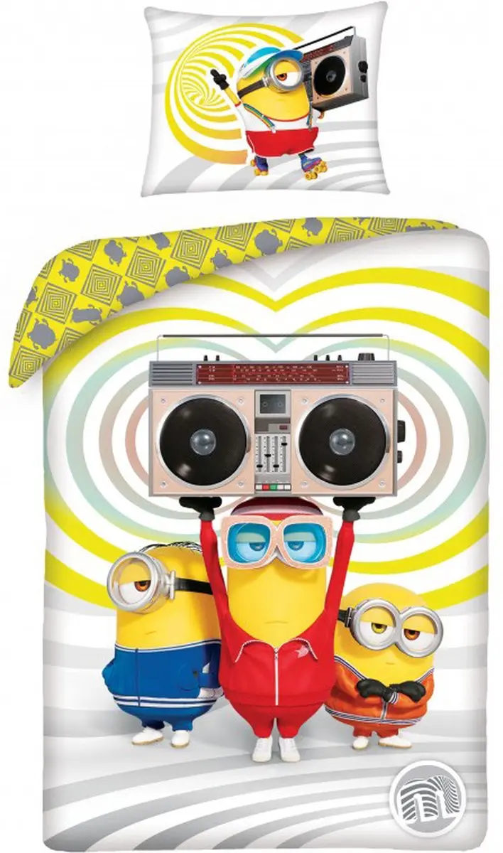 Minions Dekbedovertrek Party Time