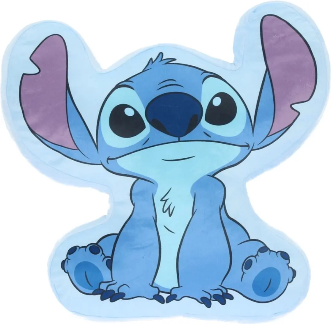 Lilo & Stitch Gevormd Kussen 40cm - Blauw - afbeelding 2 van 6