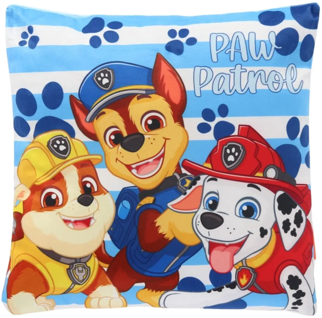 PAW Patrol Bay Buddies Sierkussen Velvet - 38 cm - Blauw - afbeelding 4 van 4