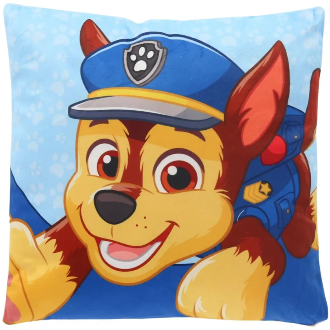 PAW Patrol Bay Buddies Sierkussen Velvet - 38 cm - Blauw - afbeelding 2 van 4