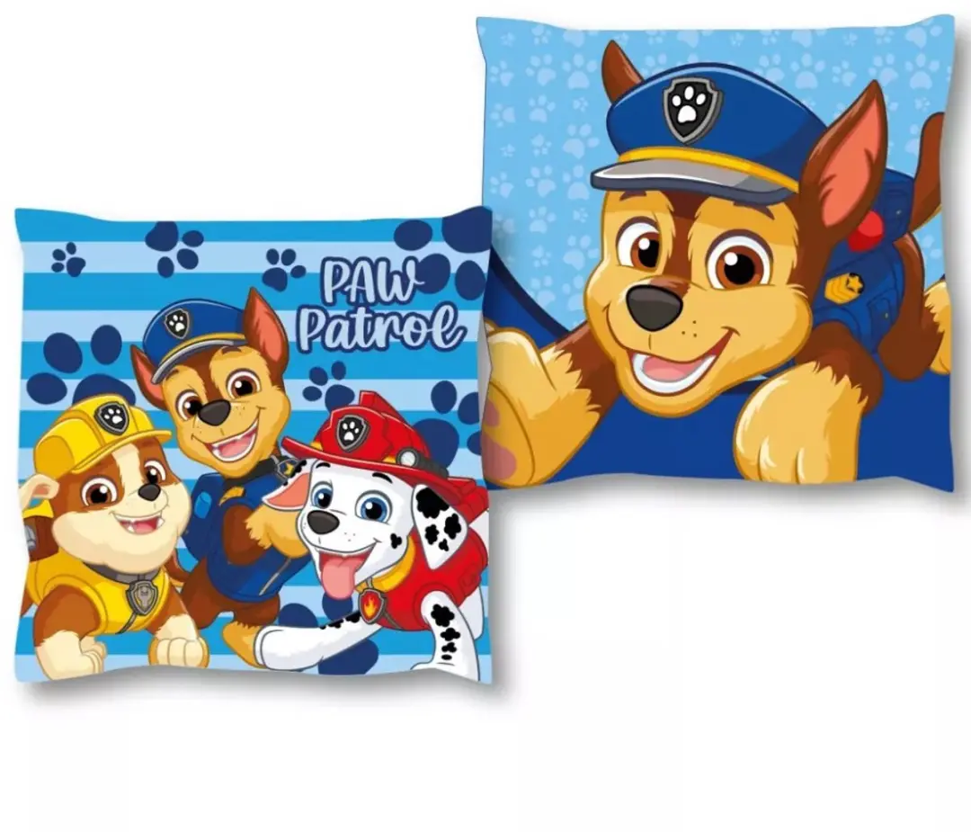 PAW Patrol Bay Buddies Sierkussen Velvet - 38 cm - Blauw - afbeelding 3 van 4