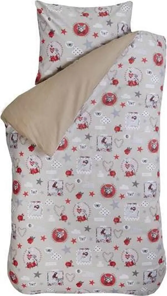 BINK Bedding Lovely dekbedovertrek Zand Junior (120x150 cm + 1 sloop)