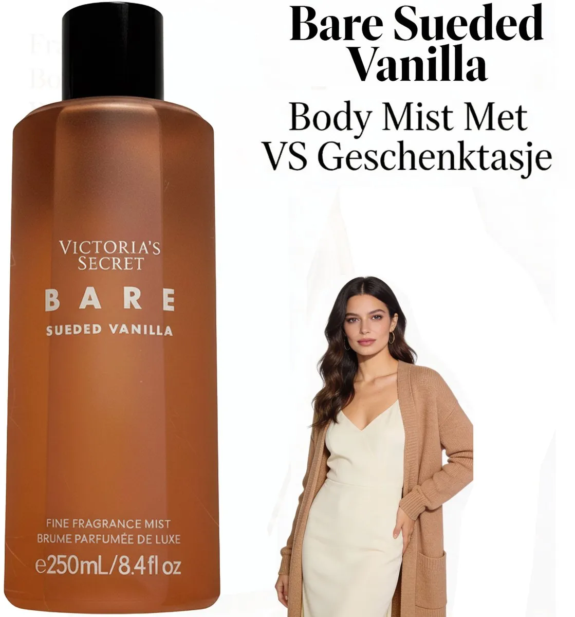 Victoria's Secret Bare Sueded Vanilla Body Mist 250ml