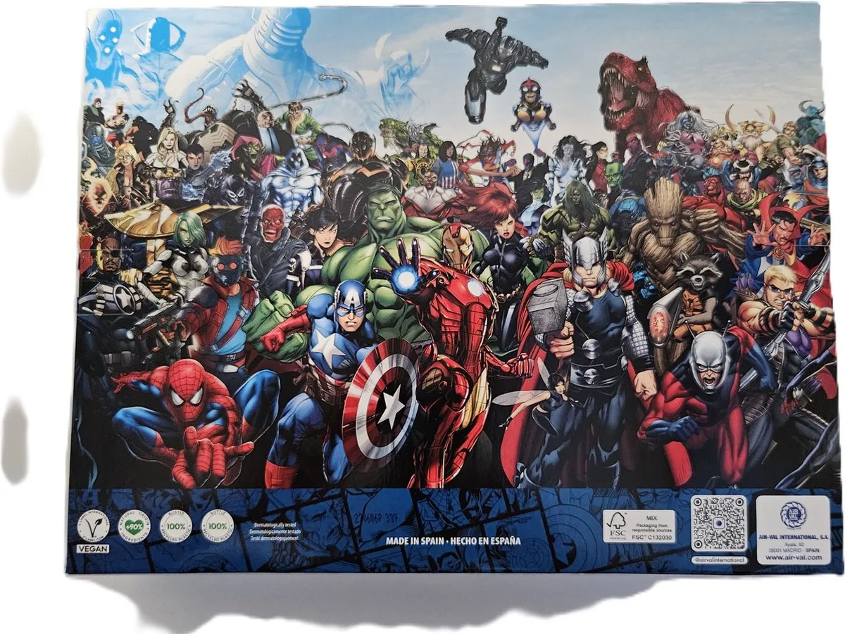 Marvel Heroes Spider-Man & Hulk Geurset - 50ml + 2x400ml Gel & Shampoo