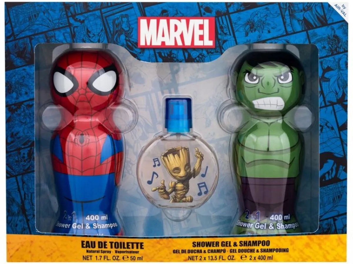 Marvel Heroes Spider-Man & Hulk Geurset