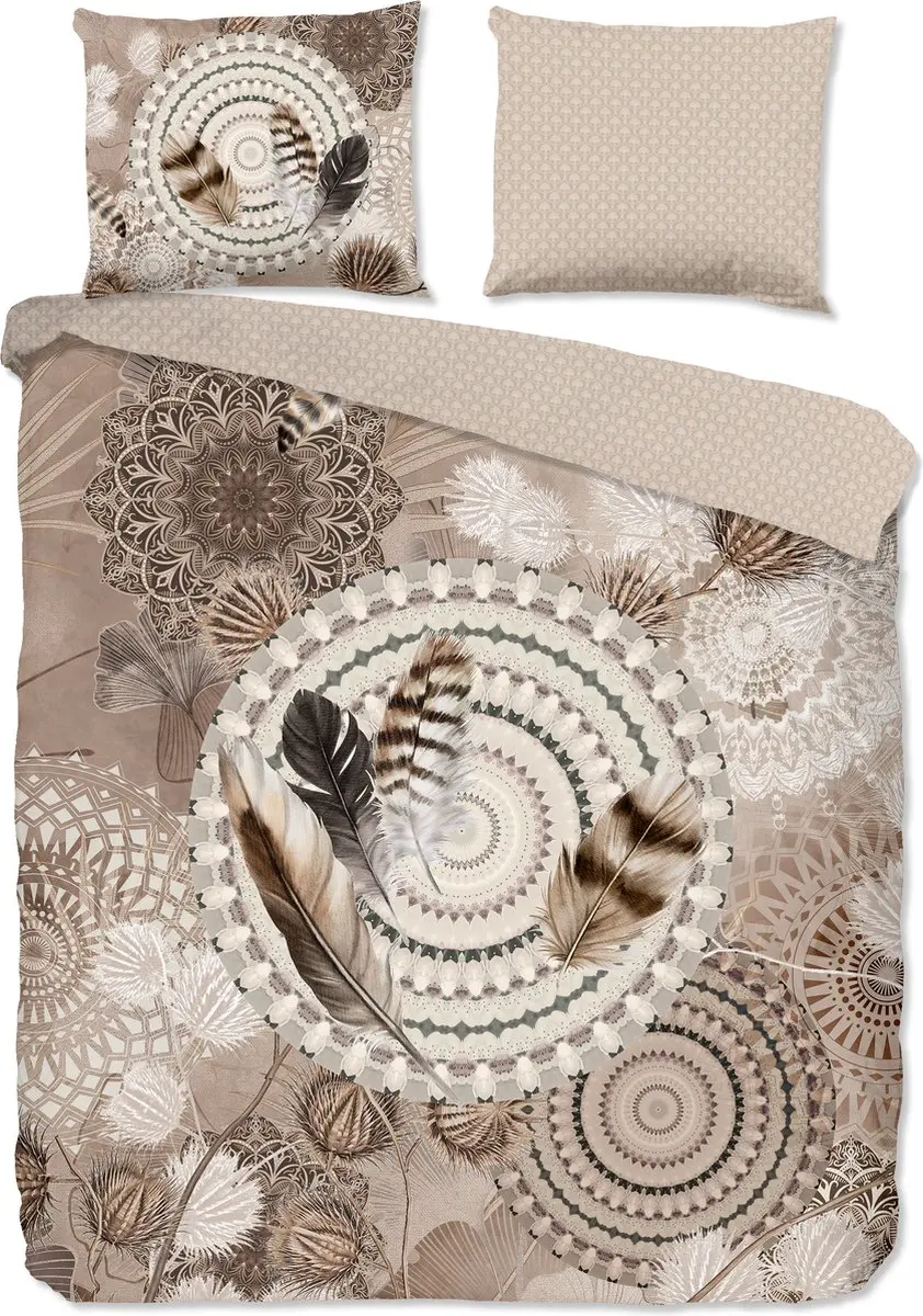HIP dekbedovertrek mandalas en veren