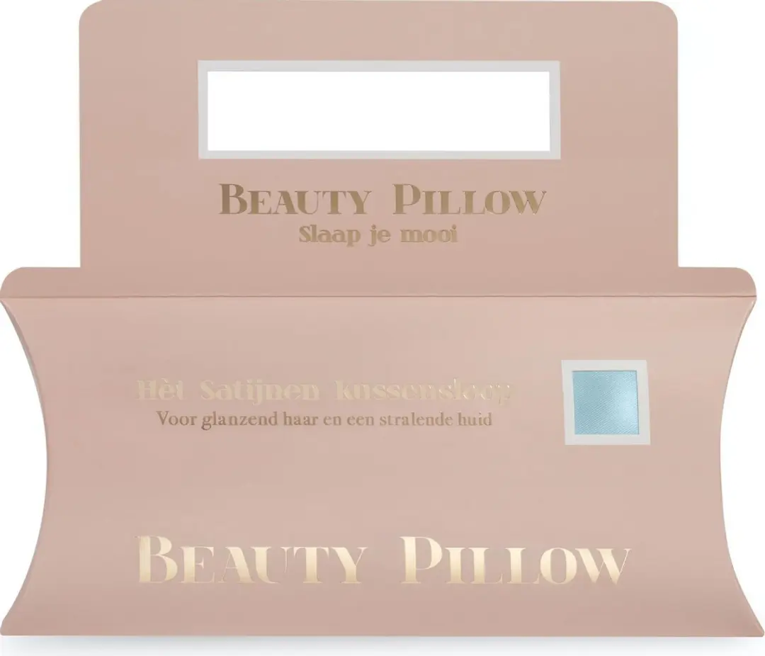 Beauty Pillow Satijnen Kussensloop 60x70cm - Old Blue