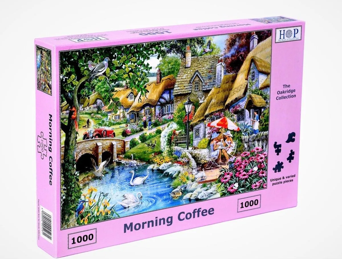 House of Puzzles Morning Coffee Legpuzzel 1000 Stuks