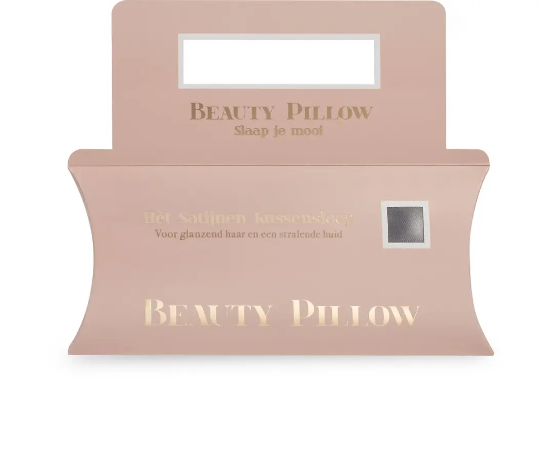 Beauty Pillow Satijnen Kussensloop 60x70cm - Antracite