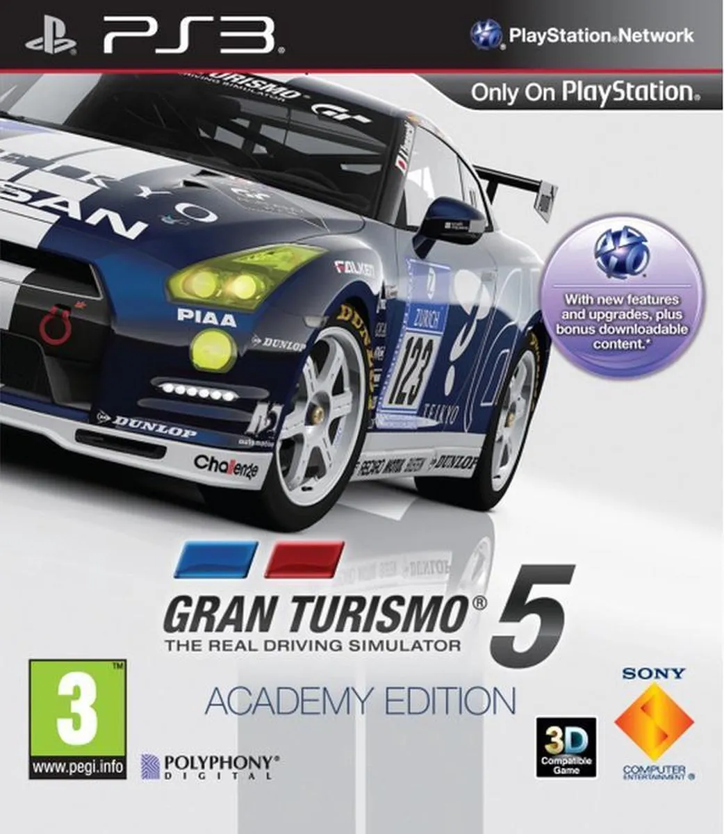 Sony PlayStation Gran Turismo 5 Academy Edition