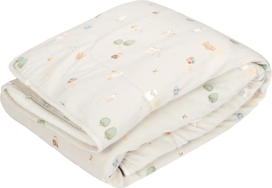 Little Dutch Little Farm Ledikantdeken Baby - Groen - afbeelding 2 van 4