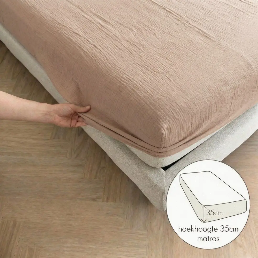 Kayori Caro Hoeslaken Mousseline