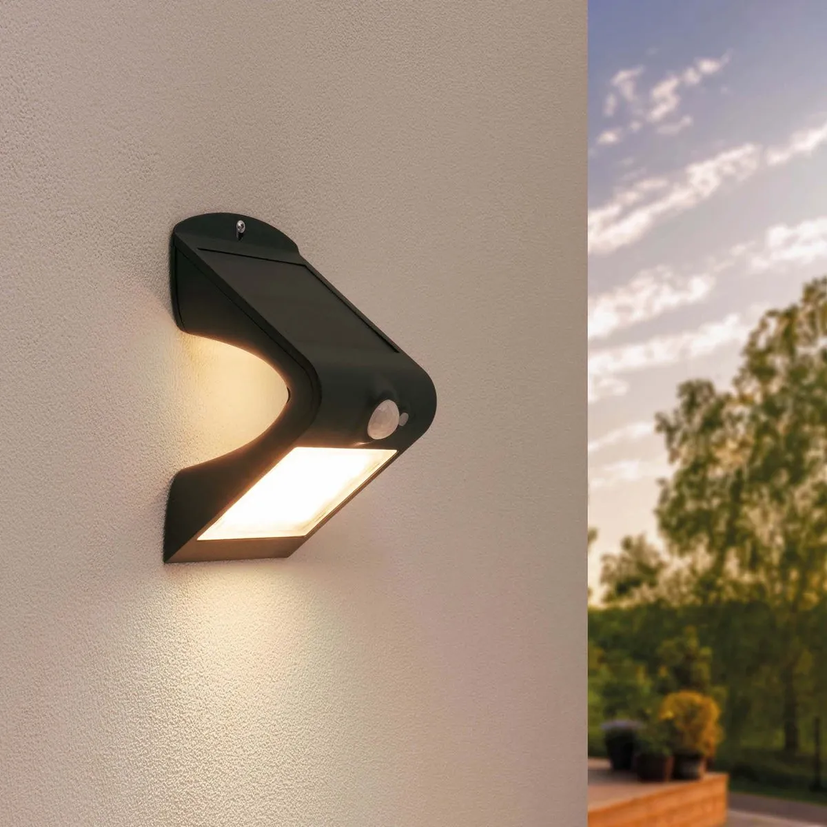 Ledvion Solar LED Wandlamp 1.5W 3000K IP65
