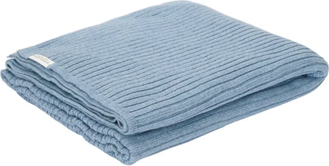 Little Dutch Essentials Ledikantdeken Baby - Blauw - afbeelding 3 van 3