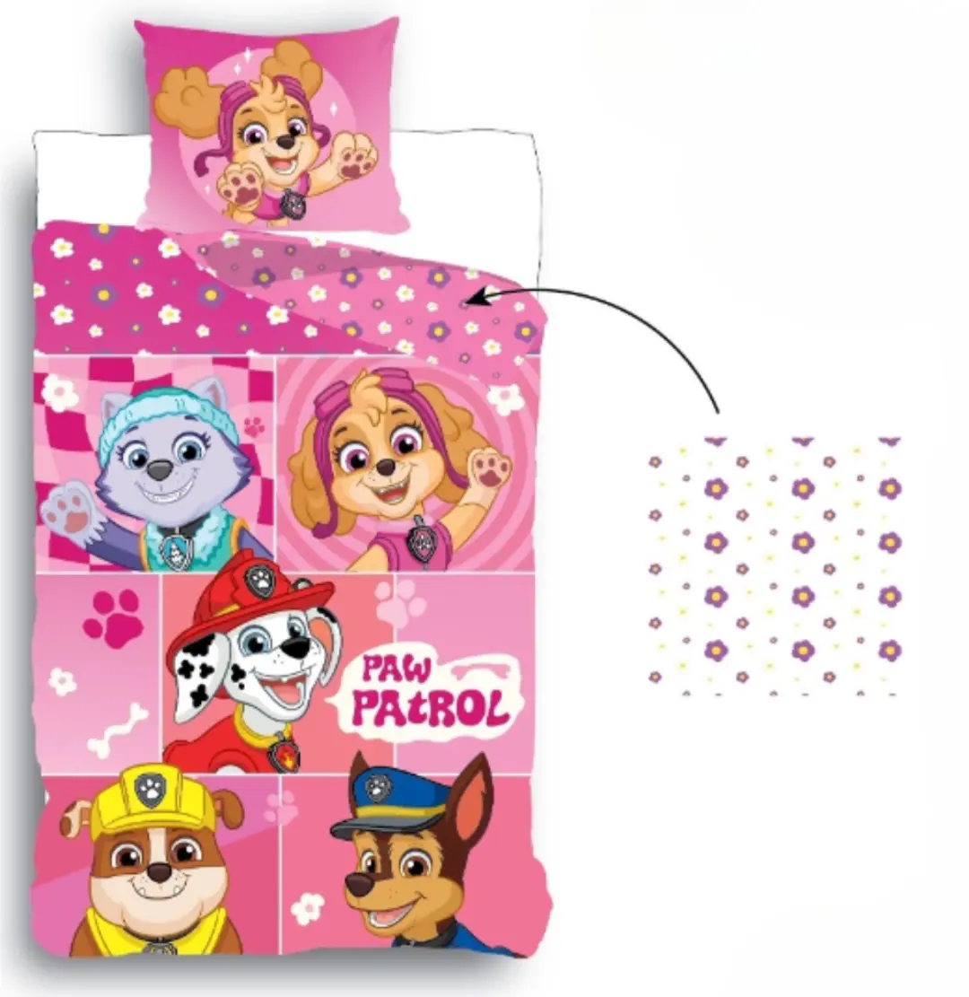 PAW Patrol Dekbedovertrek Eenpersoons - Blauw - afbeelding 5 van 6