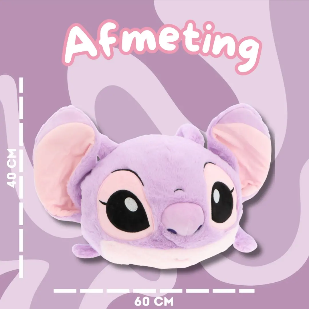 Lilo & Stitch Angel Handwarmer - Roze Knuffelkussen - afbeelding 5 van 5